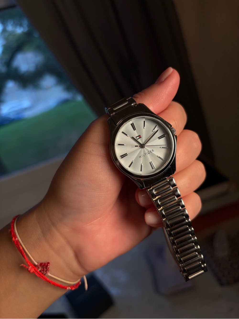 Tommy Hilfiger Woman’s Silver Stainless Steel Bracelet Watch - Silver Dial
